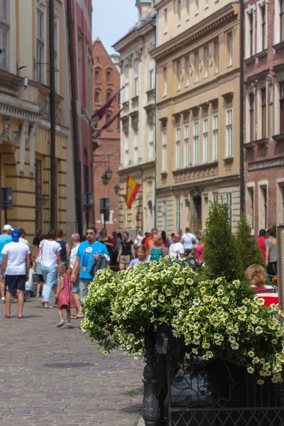 Krakow, The Kanoniczna street — Stock Photo, Image