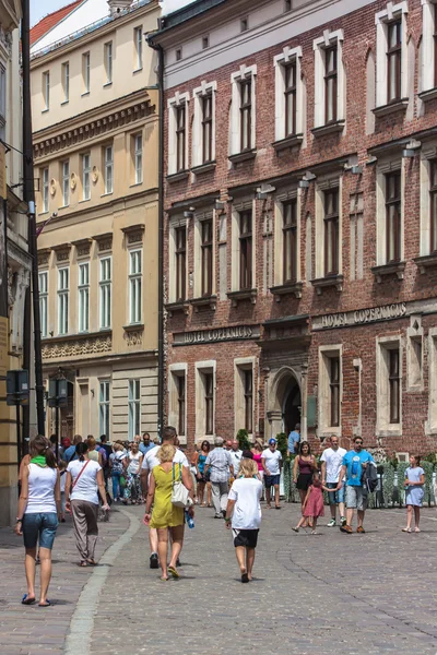 Krakow, The Kanoniczna street — Stock Photo, Image