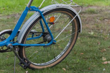 Kentsel bisiklet parçası.