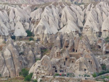 Kapadokya 'daki mağara evleri, Türkiye / casas cueva en capadocia, Turqua
