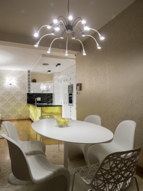 yemek odası ve mutfak