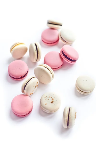 Colorful macaroons, sweet desert — Stock Photo, Image