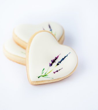 Beyaz sır ile tepesinde tanımlama bilgileri