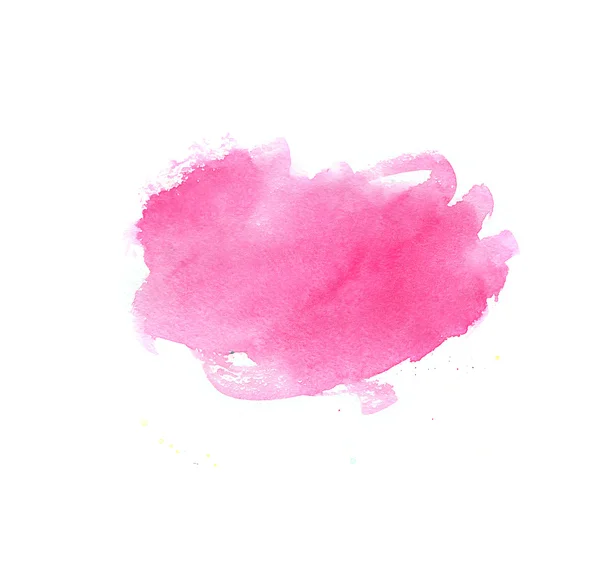 Aquarela rosa brilhante — Fotografia de Stock