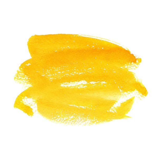 Világos sárga akvarell — Stock Fotó