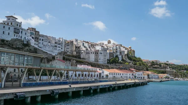 Hafen von Mahon auf Menorca, Spanien — Stockfoto