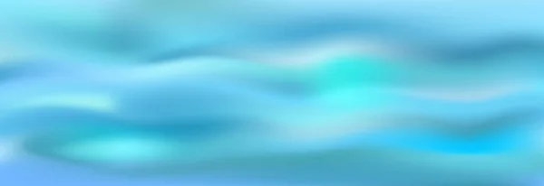 Oceano Blu Fondo Marino Paesaggio Marino Sfocato Realistico Texture Acquosa — Vettoriale Stock
