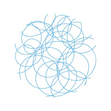 Vektör Soyut Yuvarlak Renkli Arkaplan El yapımı Doodle Circle stili. Sosyal Medya Tasarımı için Şablon, Posterler.