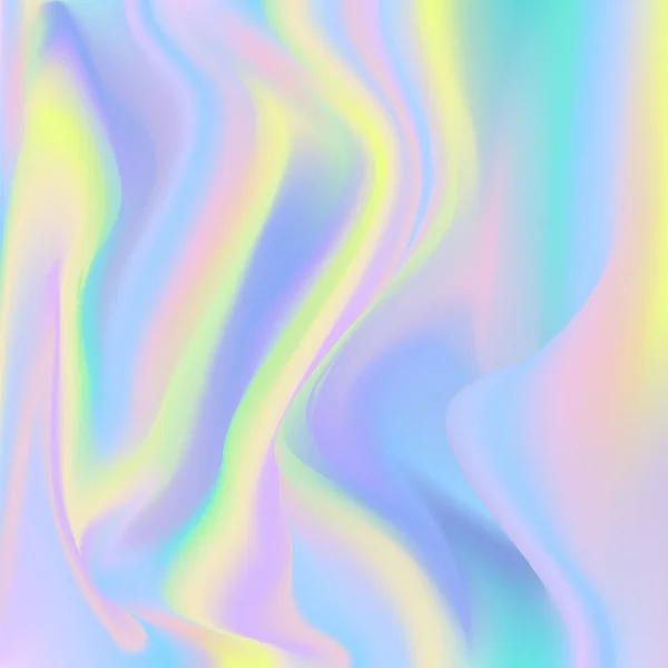 Feuille Holographique Fond Écran Abstrait Texture Holographique Qualité Supérieure Conception — Image vectorielle