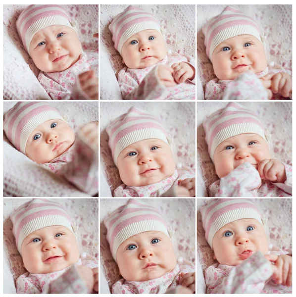 face collage babies