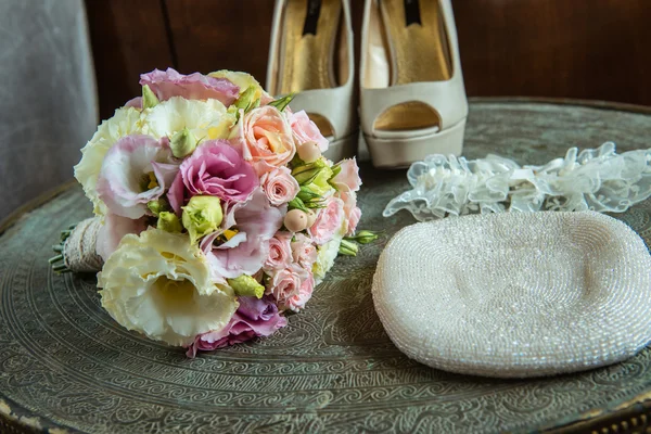 Accesorios nupciales mujeres — Foto de Stock