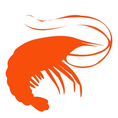  Karides simgesinin vektör çizimi