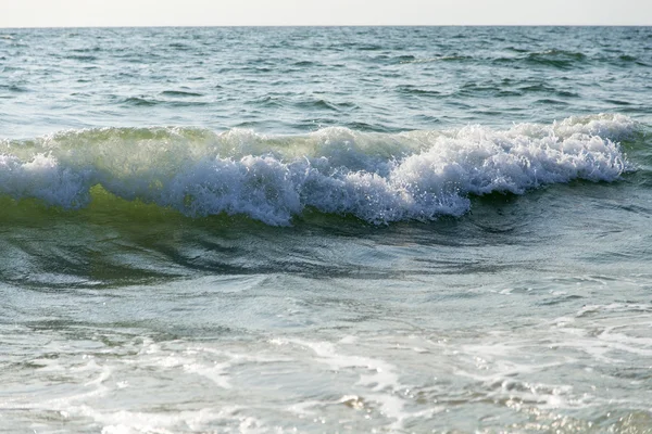 Waves forming on the sea 