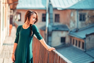 Bir kızın portresi.