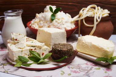 Süt süt ürünleri kümesi