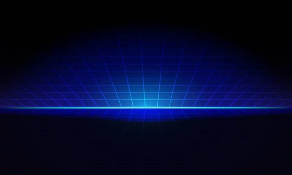 Línea Brillante Brillo Fondo Rayas Azules Rgb Básico — Vector de stock