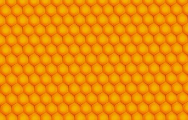 Poligon pürüzsüz bal peteği desenli vektör arkaplanı, Temel RGB