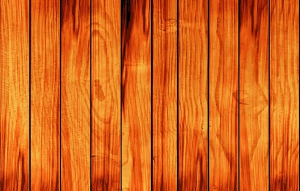 Big Brown Legno Plancia Parete Texture Sfondo — Vettoriale Stock