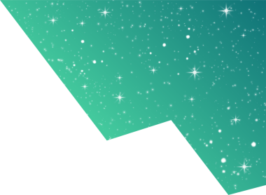 Kağıt köşeler için gökyüzü ve yıldız eğimleri.