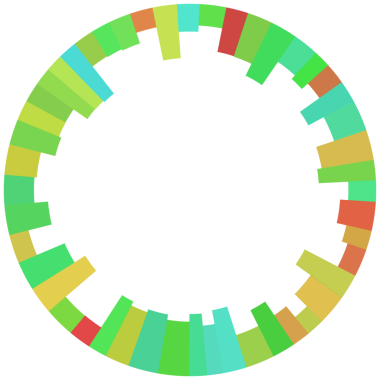 Çember çerçevesinin soyut renkli teknolojisi.