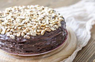 Çikolata soslu çikolatalı kek gözleme  