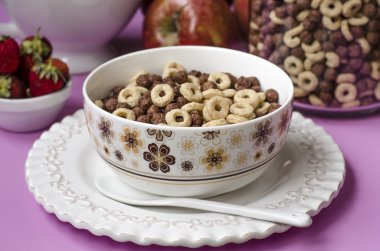 Kahvaltı gevreği süt halka ile kuru