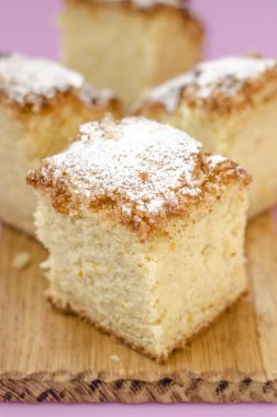 İspanyolca Pasta krema şeker ile sünger