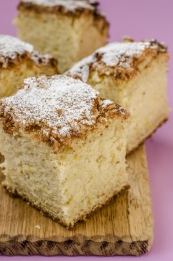 İspanyolca Pasta krema şeker ile sünger