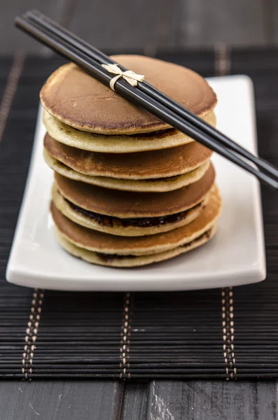 Japán palacsinta dorayaki — Stock Fotó