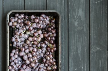 Bir demet üzüm.