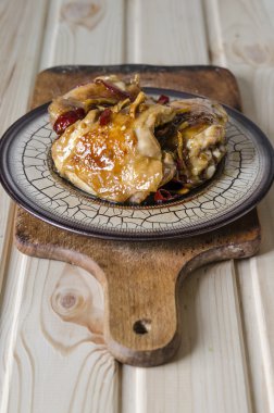 Biber ve zencefil Gordon Ramsay üzerinden tavuk