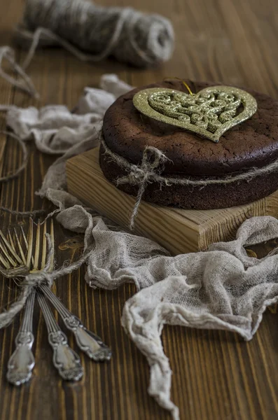 Valentinstag-Herzplatte — Stockfoto