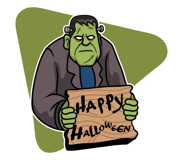 Frank Halloween — Stockový vektor