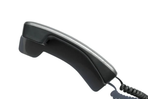 Handset Landline Phone White Background Royalty Free Stock Photos