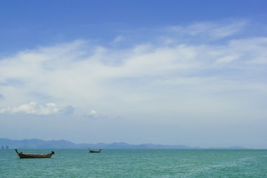Boats in the ocean