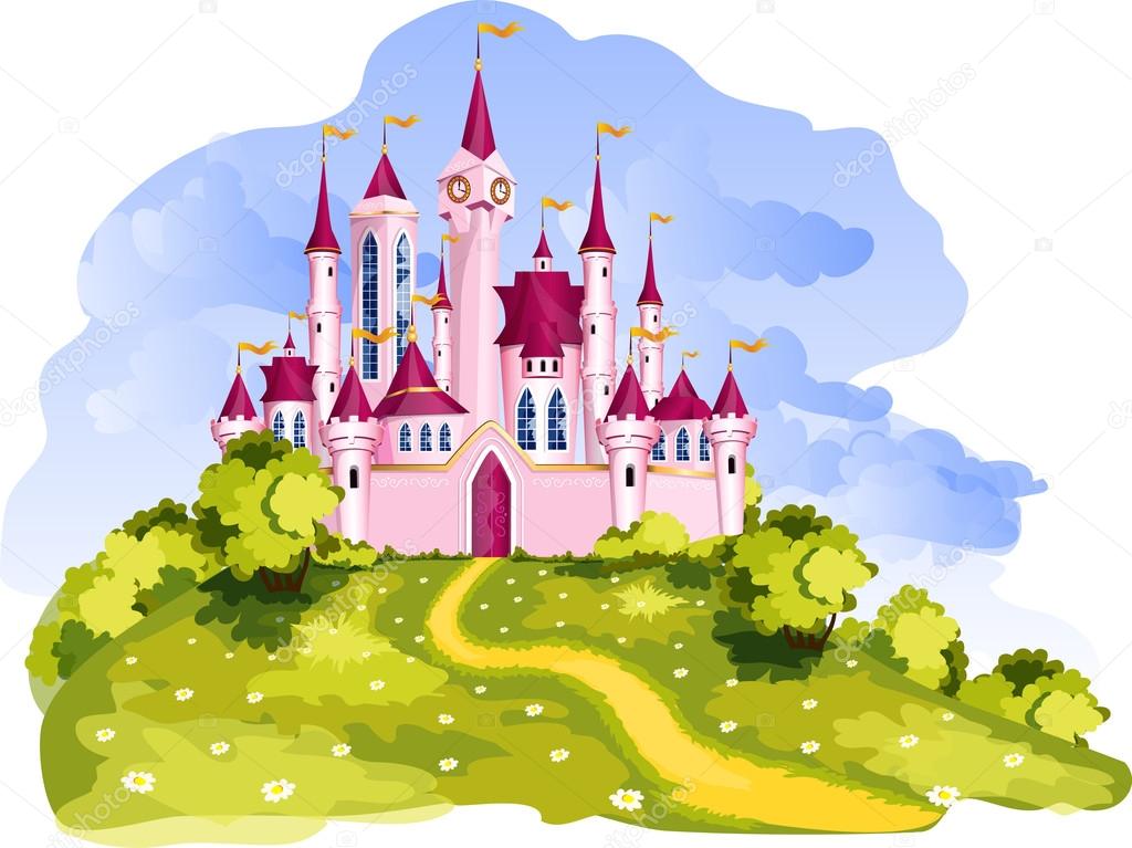 Magic princess castle.