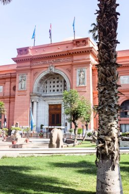 Mısır, Kahire - 05 / 05 / 2015: Kahire Mısır Müzesi. Gezinti. Afrika Tatili