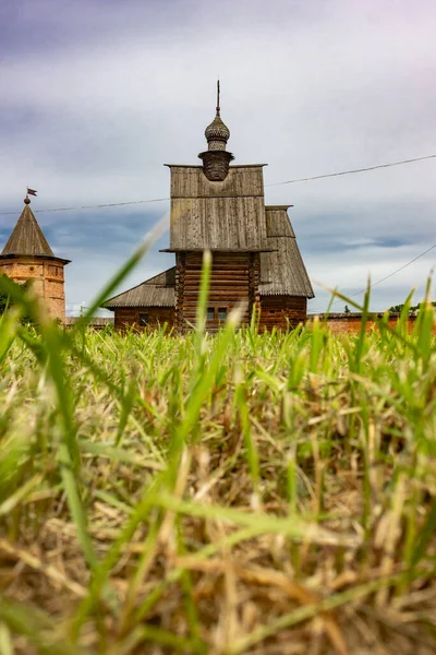 Rússia Igreja Madeira Yuryev Polsky George — Fotografia de Stock