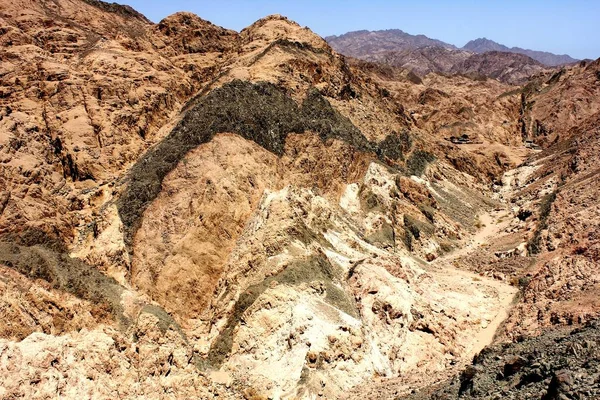 Egypte Saison Touristique Été Canyon Coloré — Photo