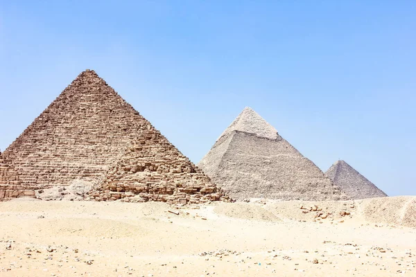 Egypten Giza Öknen Vid Det Gamla Kairo Utflykt — Stockfoto
