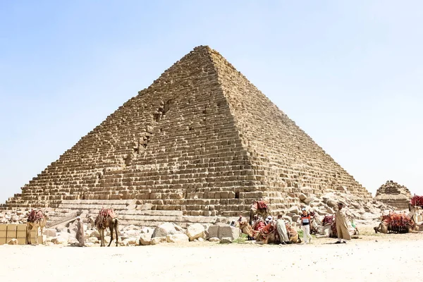 Egito Giza Deserto Cairo Antigo Excursão — Fotografia de Stock