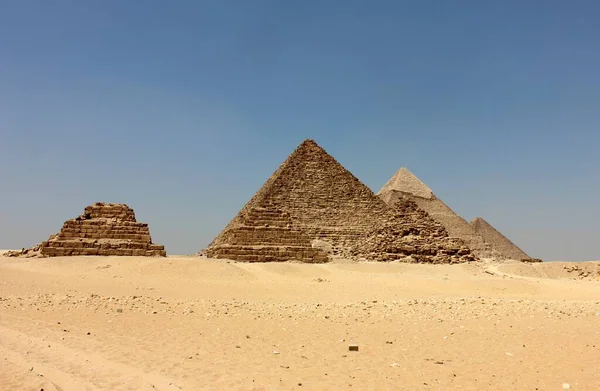 Egitto Giza Deserto Dell Antico Cairo Escursione — Foto Stock