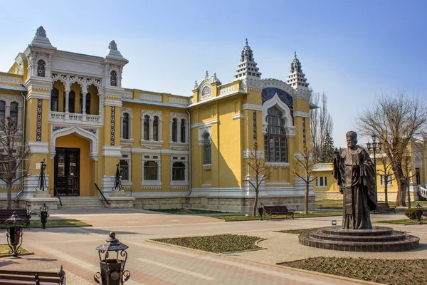 Rusland Kislovodsk Belangrijkste Narzan Baden Restauratie Bij Mooi Weer Stockfoto