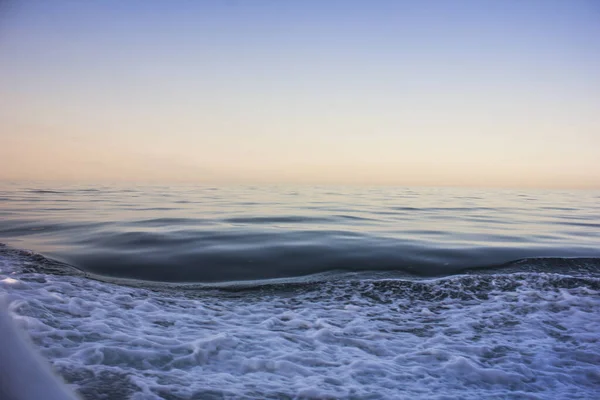 Республика Крым Балаклавское Море Утром Горы Освещенные Солнцем Черное Море — стоковое фото