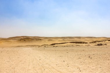 Mısır, Giza - Çöle bir gezi. Afrika Tatili.