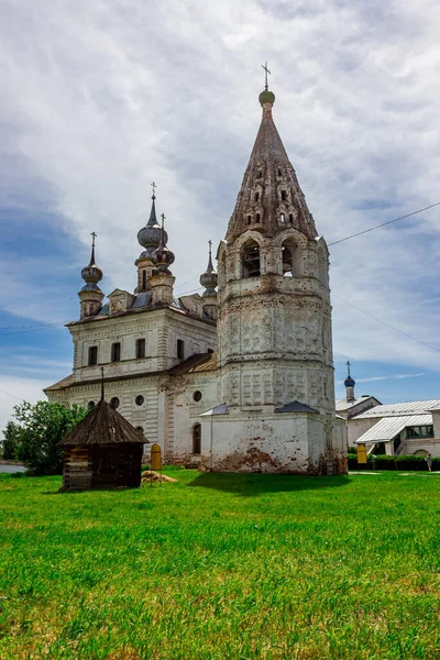 Passeios Turísticos Cidade Anel Ouro Rússia Suzdal Arquitetura Histórica Elementos Fotografias De Stock Royalty-Free