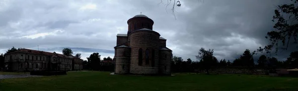 Pitsunda Temple Streets Abkhazia Cloudy Day — Stock Photo, Image