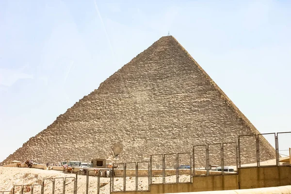 Egypten Giza Öknen Vid Det Gamla Kairo Utflykt — Stockfoto