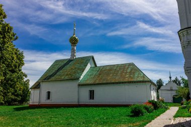Rusya 'nın altın halkası Suzdal' ı görmek. Tarihi mimari ve yapı elementleri. Turizm.