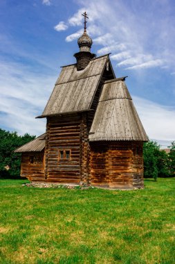 Rusya, Suzdal. Ahşap Ev ve Köylü Hayatı Müzesi.